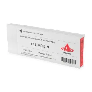 Produto Cartucho de tinta compatible Epson T606300 Magenta · 220 ml Imagem
