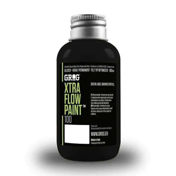 Producto GROG Xtra Flow Paint Death Black 100 ml Imagen