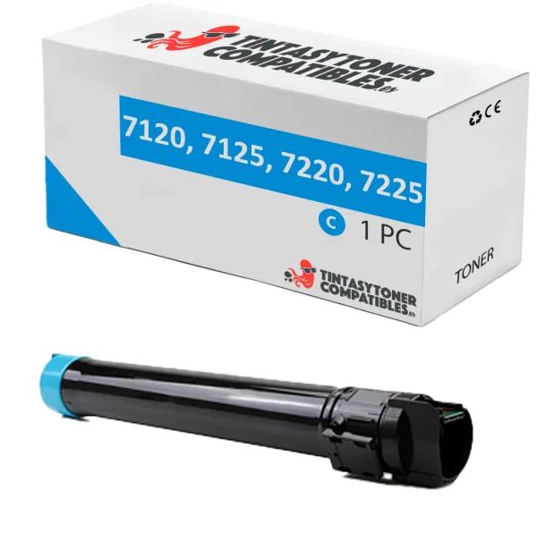 Producto Tóner compatible Xerox 006R01460 Cian · 15.000 páginas Imagen