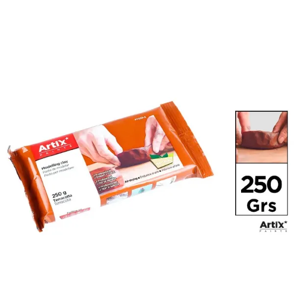 Producto Arcilla Natural Endurecible 250 g Terracotta Imagen