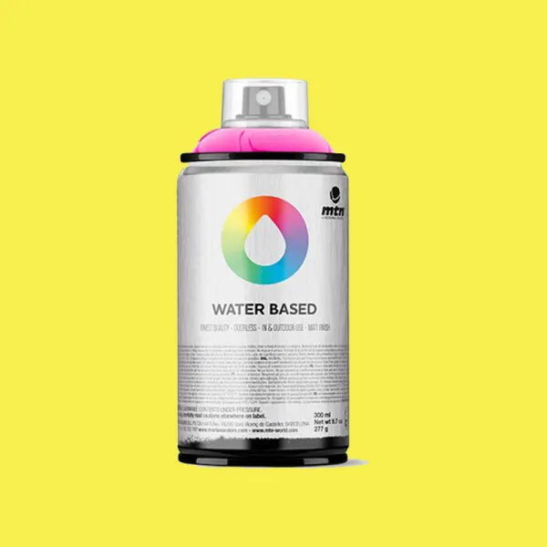Produto Spray de Pintura MTN Water Based Fluorescente Amarillo (300 ml) Imagem