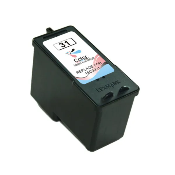 Product Cartucho de tinta compatible Lexmark 18C0031E Negro · 15 ml Image