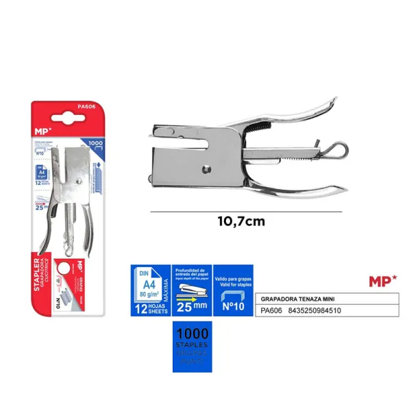 Producto Grapadora de tenaza mini Imagen