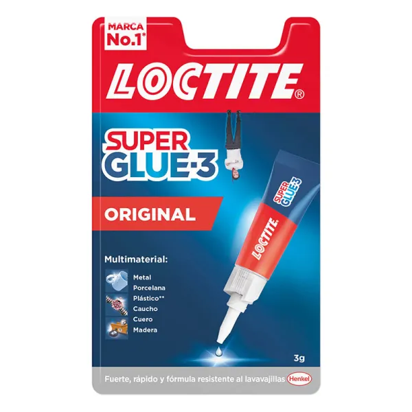 Product Pegamento Loctite Super Glue 3 - Adhesivo Universal Instantáneo Image
