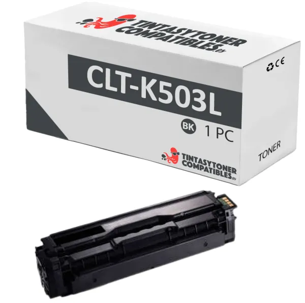 Product Tóner compatible Samsung CLT-K503L Negro · 8.000 páginas Image