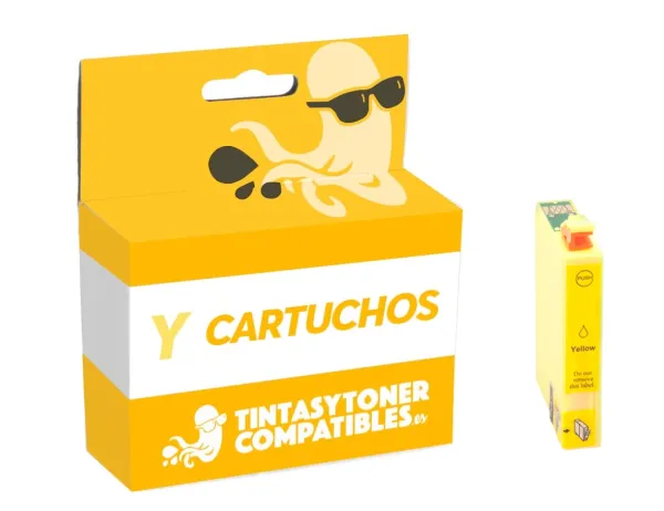Producto Cartucho de tinta compatible Epson C13T03A44010 Amarillo · 350 páginas Imagen