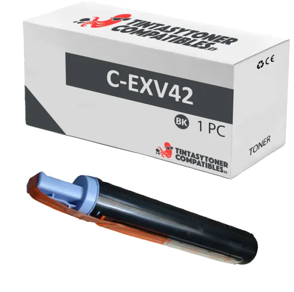 Product Tóner compatible Canon 6908B002 Negro · 14.000 páginas Image