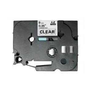 Producto Cinta compatible Brother TZE121 · 9mm * 8m. Imagen