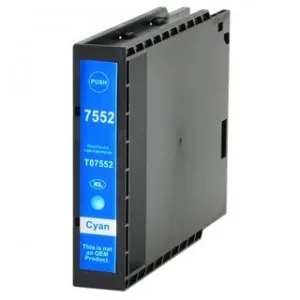 Producto Cartucho de tinta compatible Epson C13T755240 Cian · 62 ml Imagen