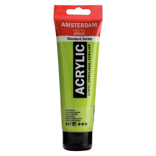 Producto Amsterdam Pintura Acrílica Verde Amarillento 120 ml Imagen