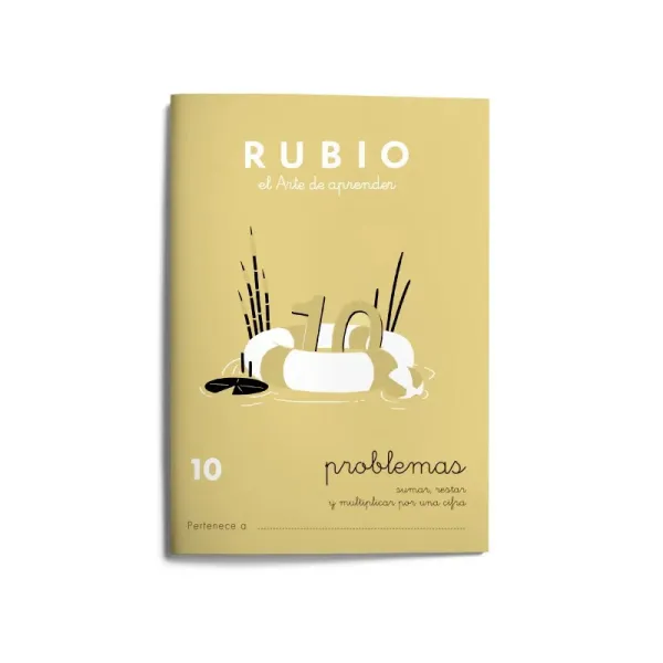 Producto Cuaderno Rubio Problemas 10 Imagen
