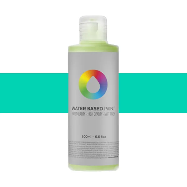 Produto MTN Water Based Paint Turquoise Green 200 ml Imagem