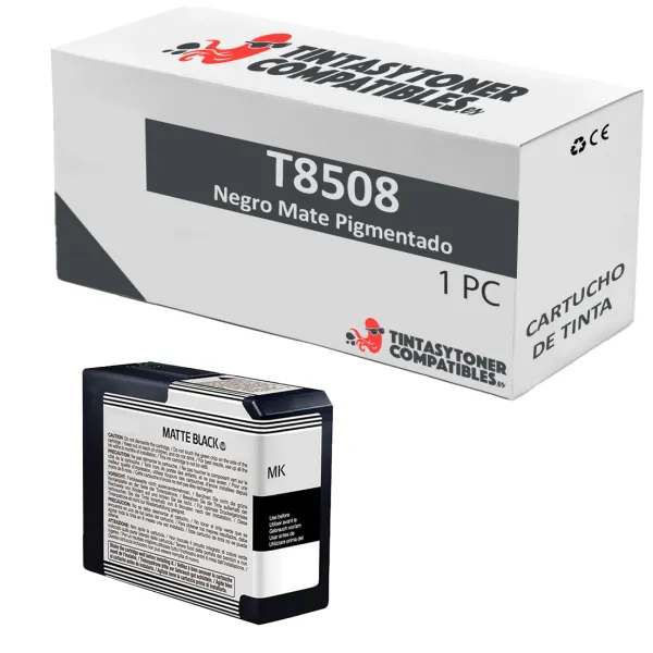 Producto Cartucho de tinta compatible Epson C13T850800 · 80 ml Imagen