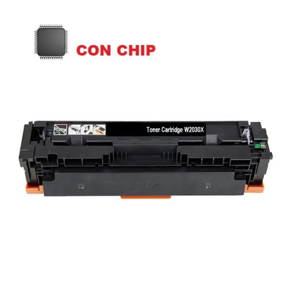 Product Tóner compatible HP HP-W2030X Negro · 7.500 páginas Image