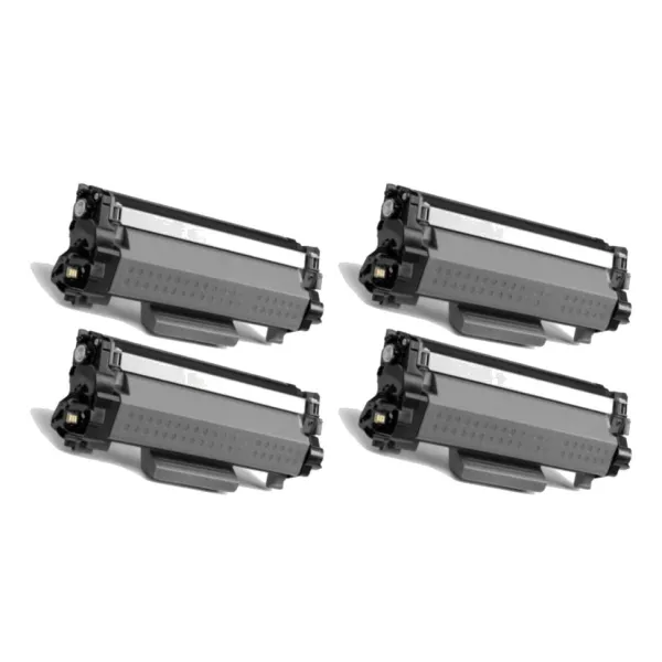 Produto Compatible Pack 4x Brother TN-2510-XXL Negro Imagem