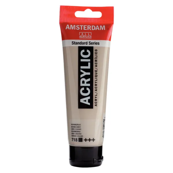 Producto Amsterdam Pintura Acrílica Gris Cálido 120 ml Imagen