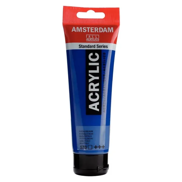 Producto Amsterdam Pintura Acrílica Azul Ftalo 120 ml Imagen