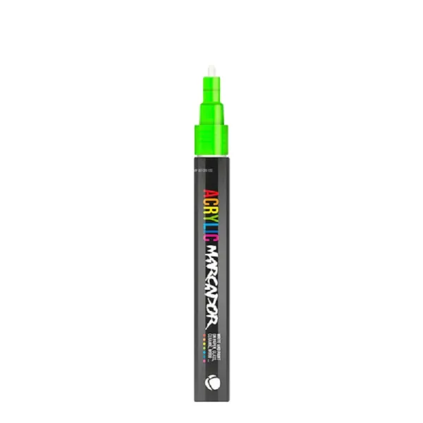 Producto MTN Marcador Acrílico Verde Fluor 1mm Imagen