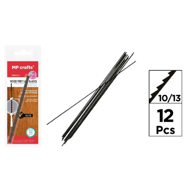 Producto Pelos Arco Sierra De Segueta Marquetería Madera 10/13 12U Imagen
