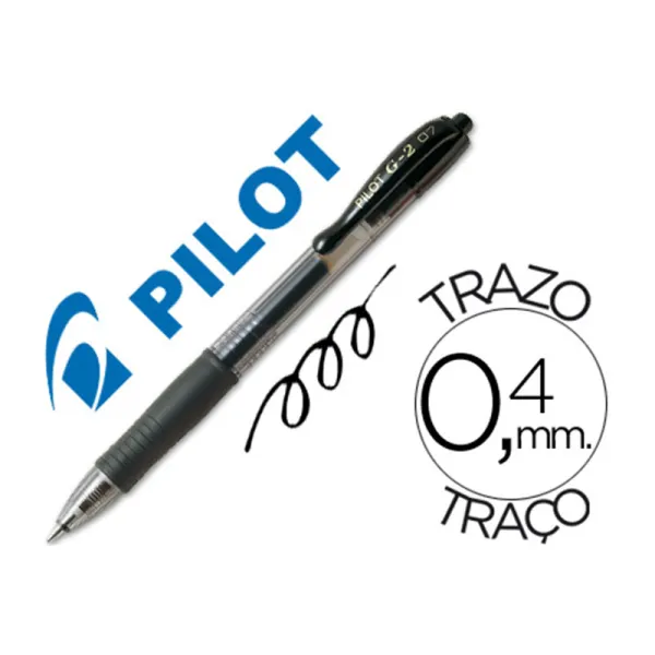 Producto Pilot G-2. roller tinta de gel 0,7MM negro Imagen