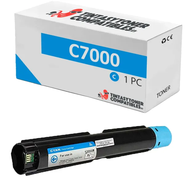 Product Tóner compatible Xerox 106R03760 Cian · 10.100 páginas Image