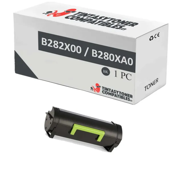 Produto Tóner compatible Lexmark B282X00 Negro · 30.000 páginas Imagem