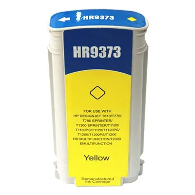 Product Cartucho de tinta compatible HP C9373A Amarillo · 130 ml Image