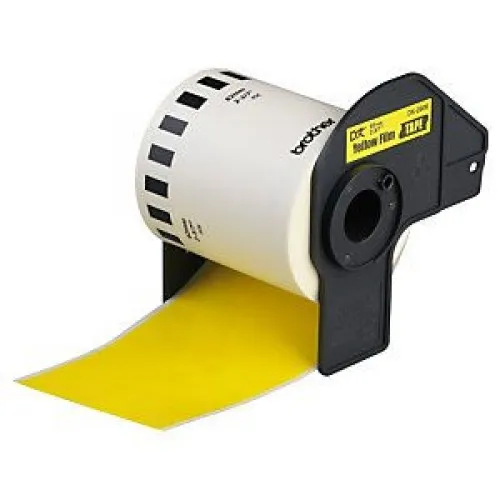 Producto Cinta compatible Brother DK22606 Amarillo · 62mm * 15.24m Imagen