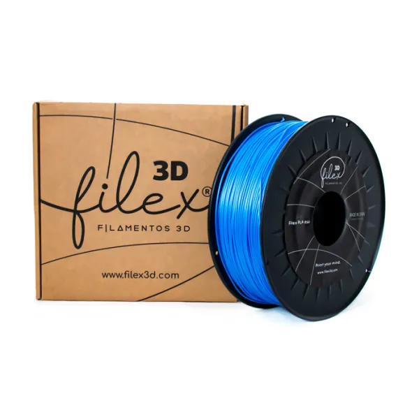 Producto Filamento Filex3d PLA 850 1KG 1.75 Azul Seda Imagen