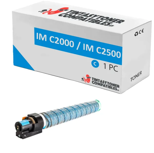 Produto Tóner compatible Ricoh 842314 Cian · 10.500 páginas Imagem