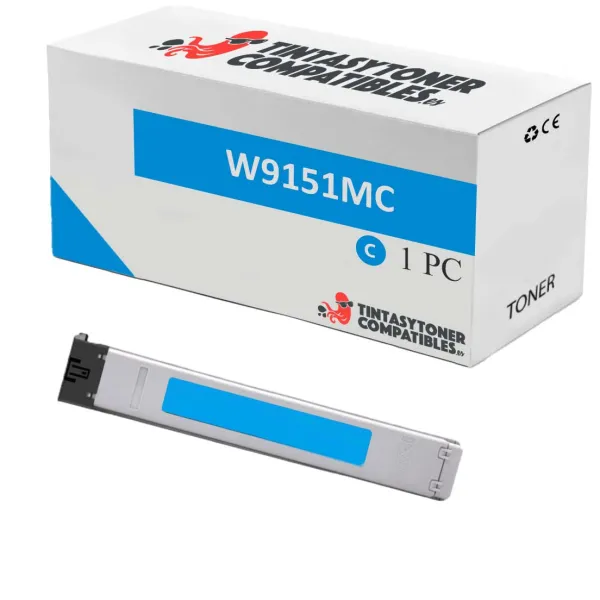 Producto Tóner compatible HP HP-W9151-C Cian · 24.000 páginas Imagen
