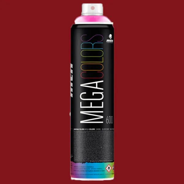 Producto Spray de Pintura MTN Mega Rojo Burdeos​ Imagen