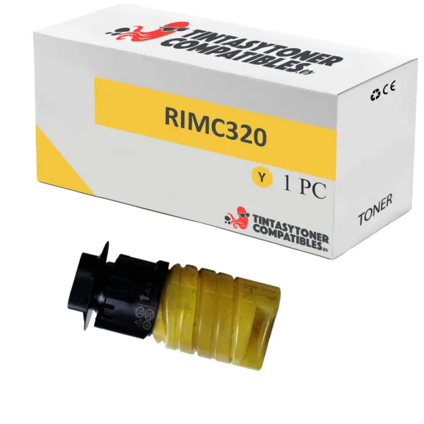 Producto Tóner compatible Ricoh 842713 Amarillo · 7.500 páginas Imagen