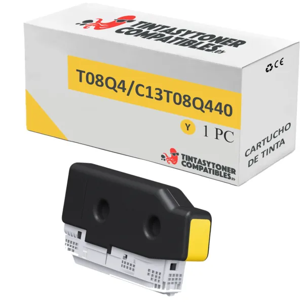 Produto Cartucho de tinta compatible Epson C13T08Q440 · 28.000 páginas Imagem