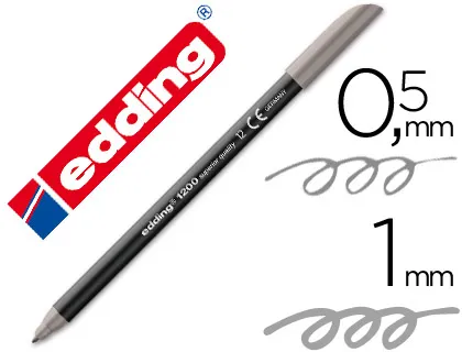 Producto Rotulador Edding 1200 gris Imagen