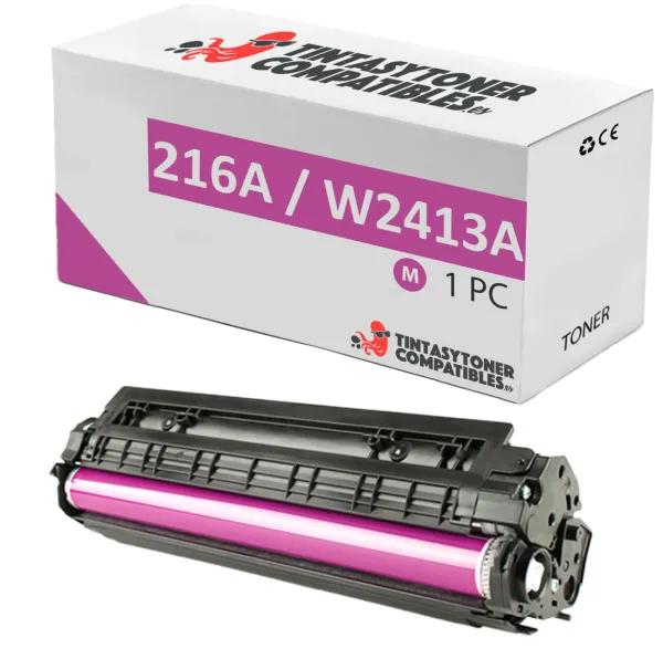 Producto Tóner compatible HP W2413A Magenta · 850 páginas Imagen