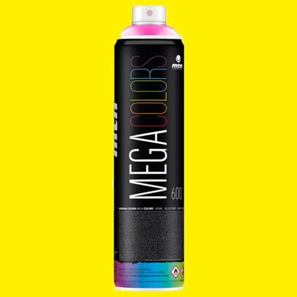 Producto Spray de Pintura MTN Mega Amarillo Claro Imagen