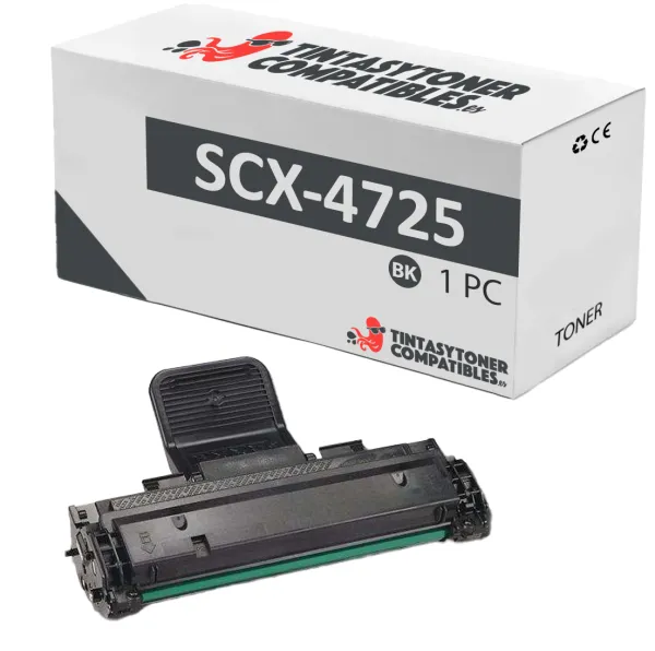 Produto Tóner compatible Samsung SCX-D4725A Negro · 300.045 páginas Imagem