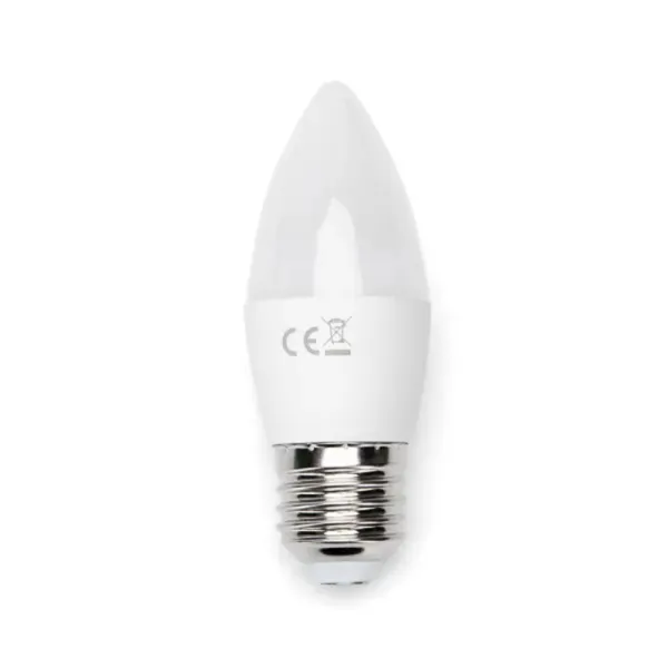Producto Bombilla LED A5 C37 / 5W E27 luz blanca 6400K Imagen