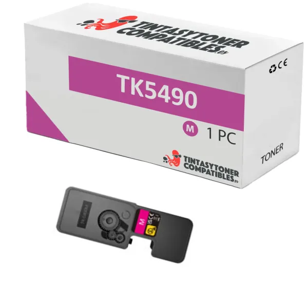 Producto Tóner compatible Kyocera 1T0C22BNL1 Magenta · 2.400 páginas Imagen