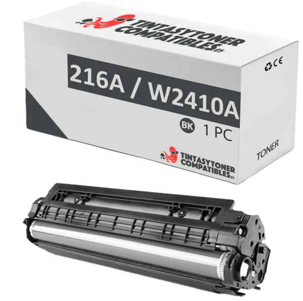 Produto Tóner compatible HP W2410A Negro · 1.050 páginas Imagem