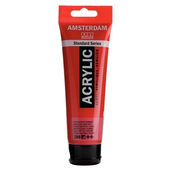 Product Amsterdam Pintura Acrílica Rojo Naftol Oscuro 120 ml Image