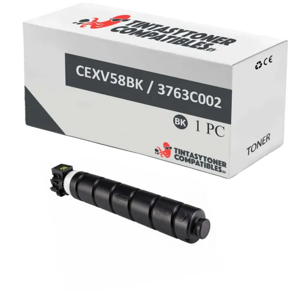 Producto Tóner compatible Canon 3763C002 Negro · 71.000 páginas Imagen