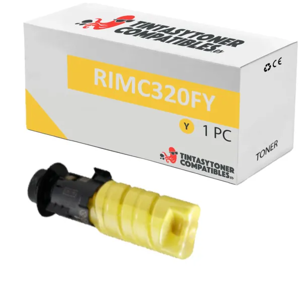 Product Tóner compatible Ricoh 842643 Amarillo · 10.000 páginas Image
