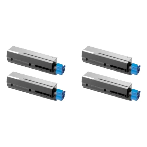 Producto Pack 4 tóner compatibles OKI ES4132 / ES4192 / ES5112 / ES5162 negro Imagen