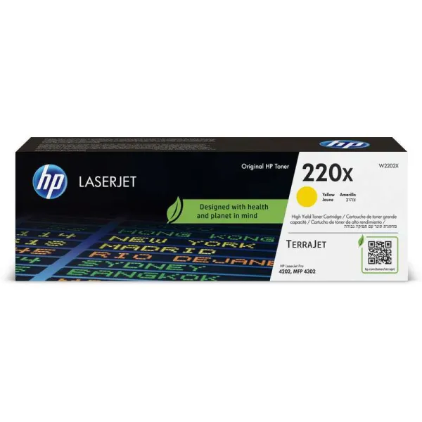 Producto Tóner original HP W2202X amarillo Imagen