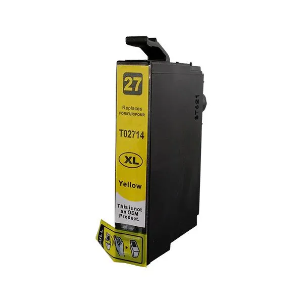 Producto Cartucho de tinta compatible Epson C13T27144010 Amarillo · 17 ml Imagen