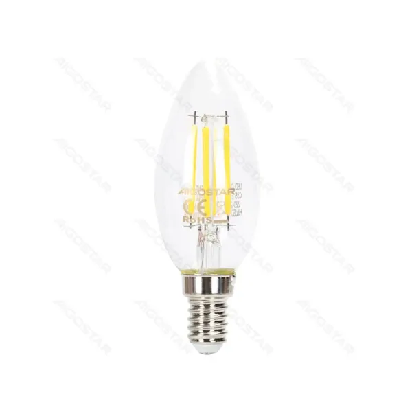 Producto Bombilla de Filamento LED Regulable E14 C35 4W Luz Fría 6500K Imagen