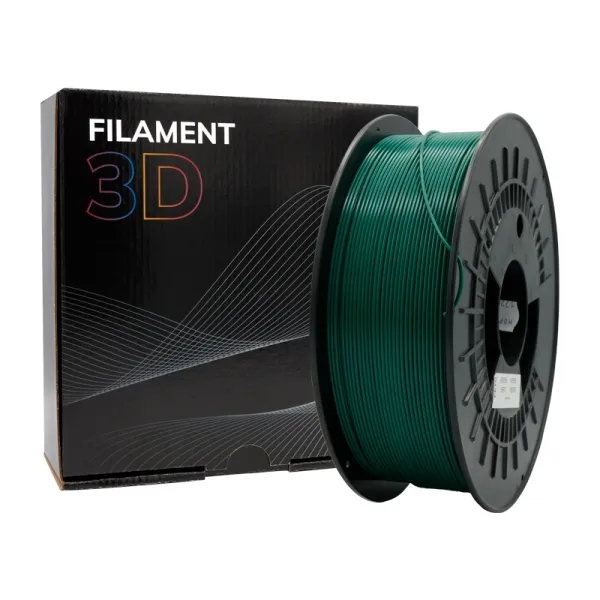 Producto Filamento 3D - PETG - Color: Verde - 1.75 mm / 1 kg Imagen