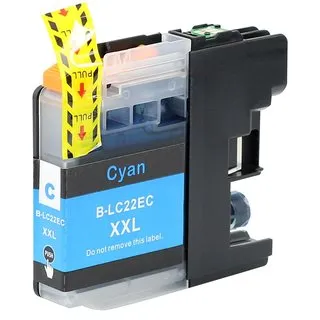 Produto Cartucho de tinta compatible Brother LC22EC Cian · 16 ml Imagem